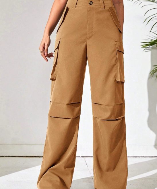 Flap Pocket Cargo Pants For Explorers